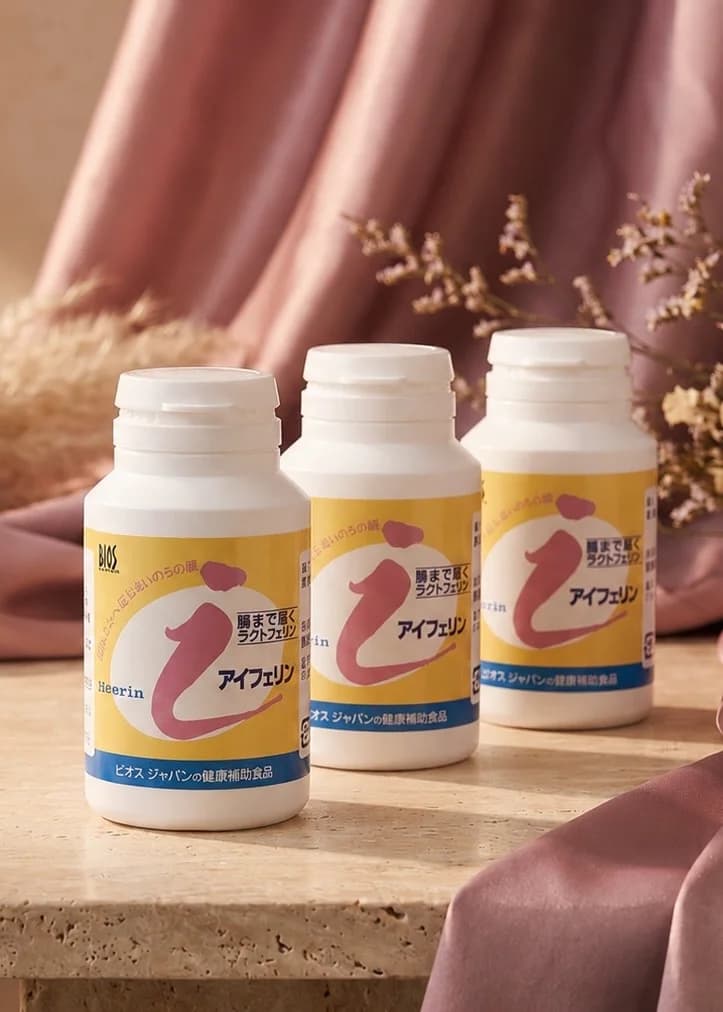 ラクトフェリンの商品パッケージ
